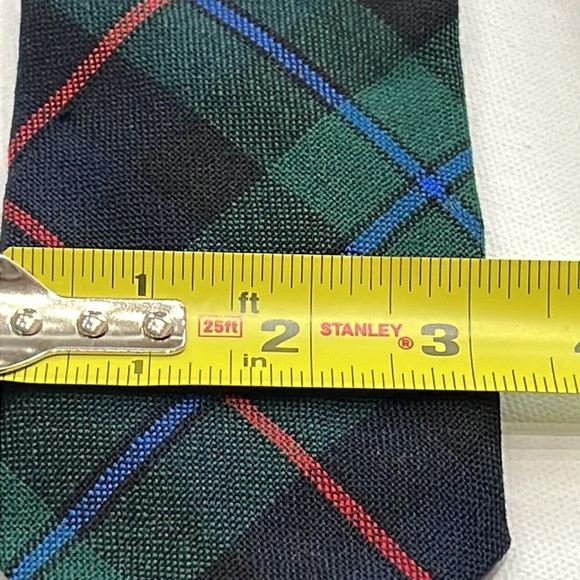 Ingles Buchan Made in Scotland Men's 100% New Wool Classic Tie - Picture 3 of 6